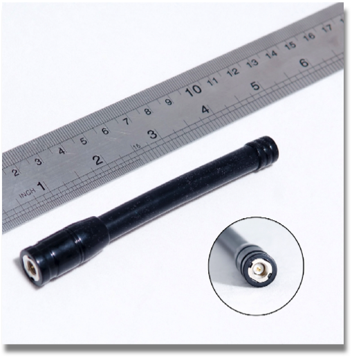 210 High Gain Dual Band Extra Flexible Antenna
Frequency: 144/430MHz
Gain: 1.8db / 2.5db
Max power: 10Watts
V.S.W.R: Less 1.5 210 High Gain Dual Band Extra Flexible Antenna
Frequency: 144/430MHz
Gain: 1.8db / 2.5db
Max power: 10Watts
V.S.W.R: Less 1.5